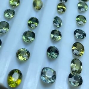 Teal Sapphires Lot