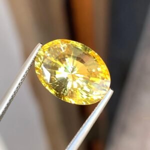 Yellow Sapphire - 10+CT - Heated
